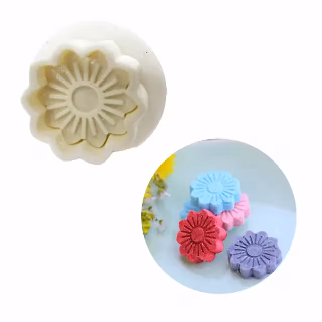 کاتر فشاری قند طرح گل زیبا