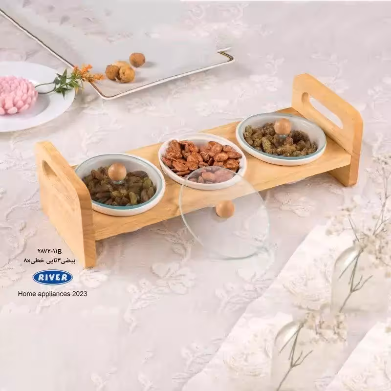 اردو بیضی 3تایی خطی ریور کد 2873-11 B