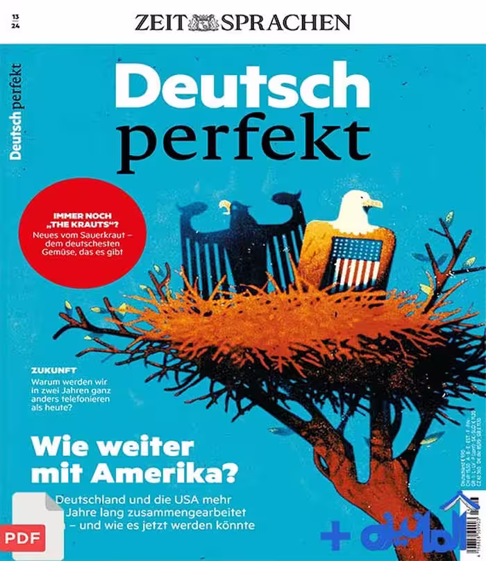 فایل PDF مجله آلمانی Deutsch perfekt 2024-13