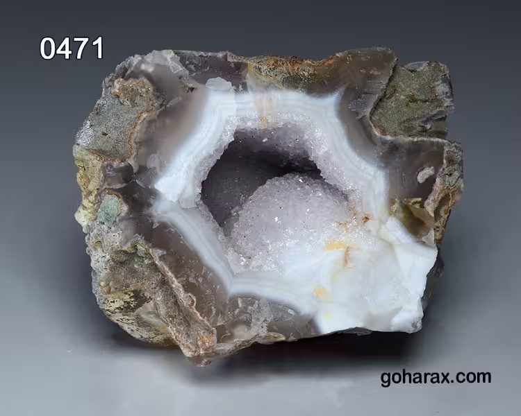 سنگ زینتی ژئود عقیق کوارتز