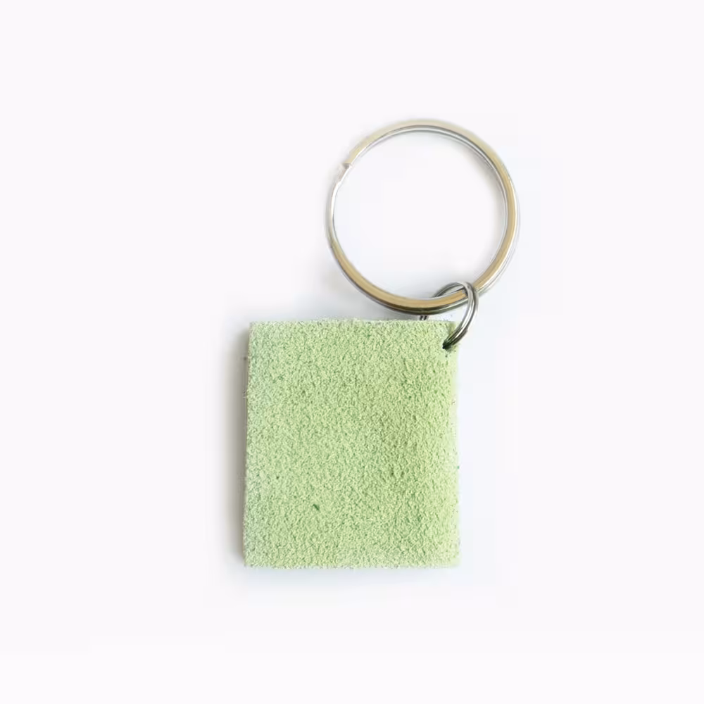 جا کلیدی دفترچه نمدی سبز پاستلی