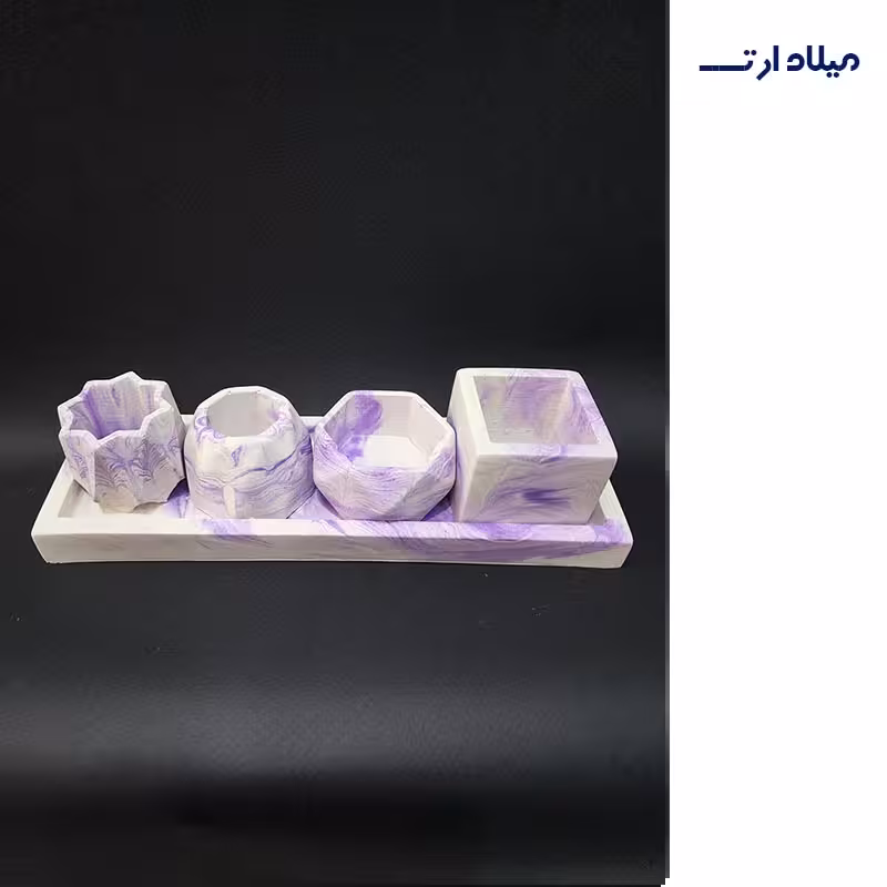 ست مینیاتوری 4تایی (رنگ رندم)