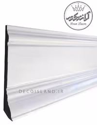 قرنیز پی وی سی 10 سانت دکوراتیو ایساتیس یزد - شاخه ی 3 متری - کد k10-s-228