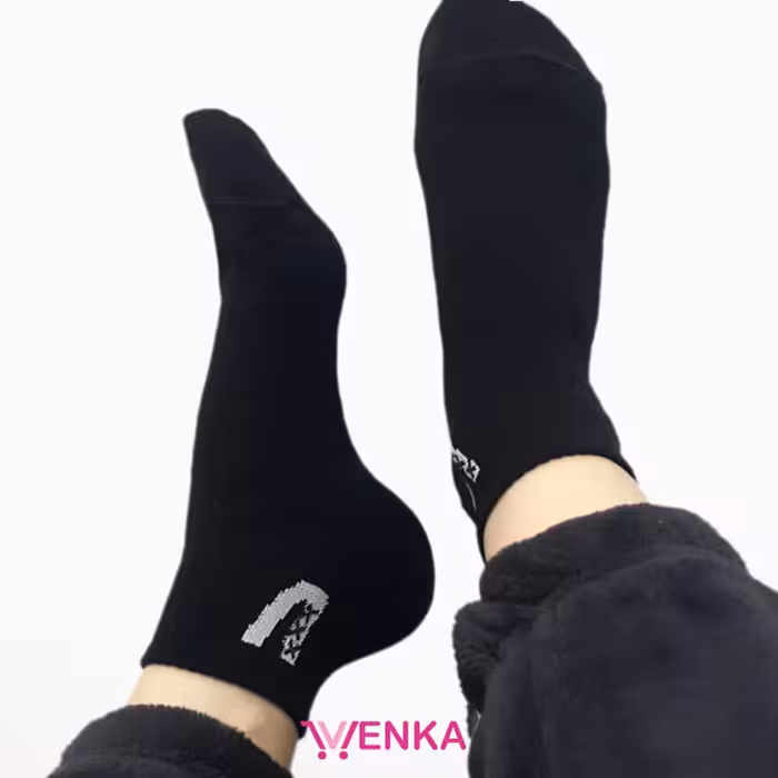 جوراب مچی طرح v 632