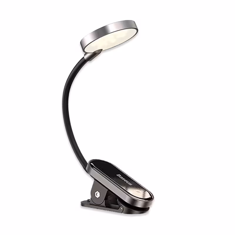 چراغ مطالعه باسئوس مدل MINI CLIP LAMP | کالا مکس