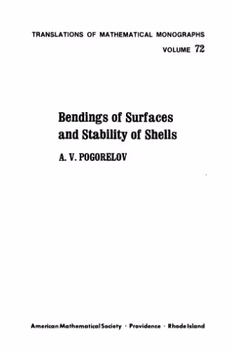خرید و دانلود نسخه کامل کتاب Bendings of surfaces and stability of shells