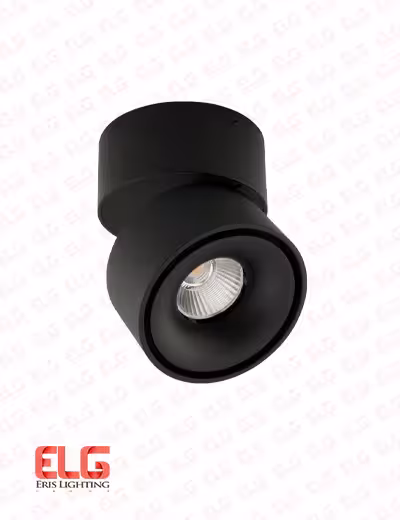 چراغ روکار استوانه ای COB متحرک 12 وات