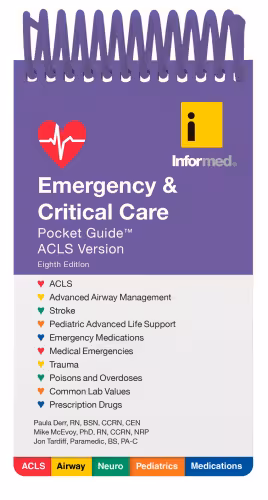 خرید و دانلود نسخه کامل کتاب Emergency & Critical Care Pocket Guide, ACLS version