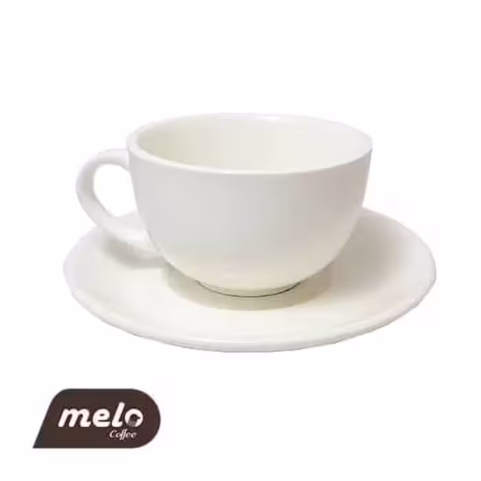 فنجان کاپوچینو خوری سرامیکی 240 میلی لیتر
