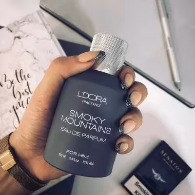 ادوپرفیوم مردانه مدل SMOKY MOUNTAINS لدورا فرگرنس