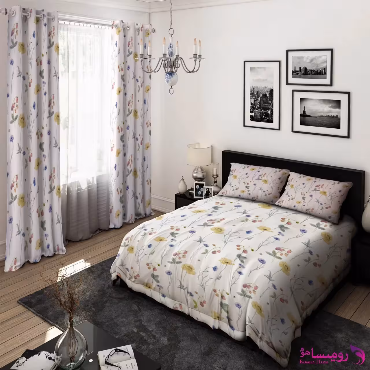 روتختی طرح گل ریز برند دکو کد BD1612