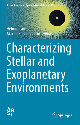 خرید و دانلود نسخه کامل کتاب Characterizing Stellar and Exoplanetary Environments