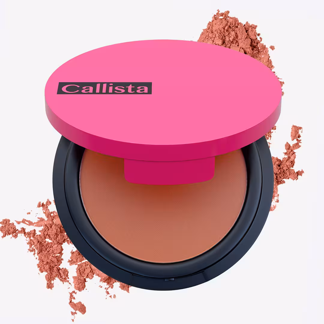 رژگونه تک رنگ کالر اند آرت کالیستا Callista Color(6028)and Art Blush
