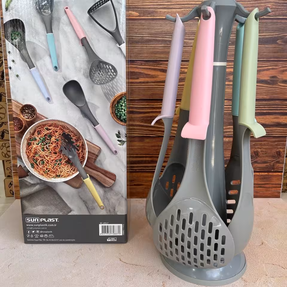 ست کفگیر ملاغه شش پارچه محصول سان کوک ترکیه 