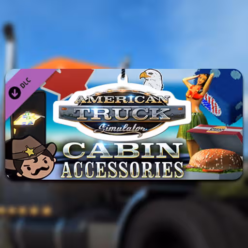 دی ال سی American Truck Simulator – Cabin Accessories