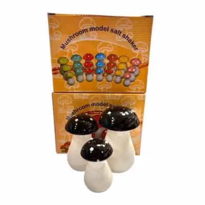 نمکدان طرح قارچ سه تیکه