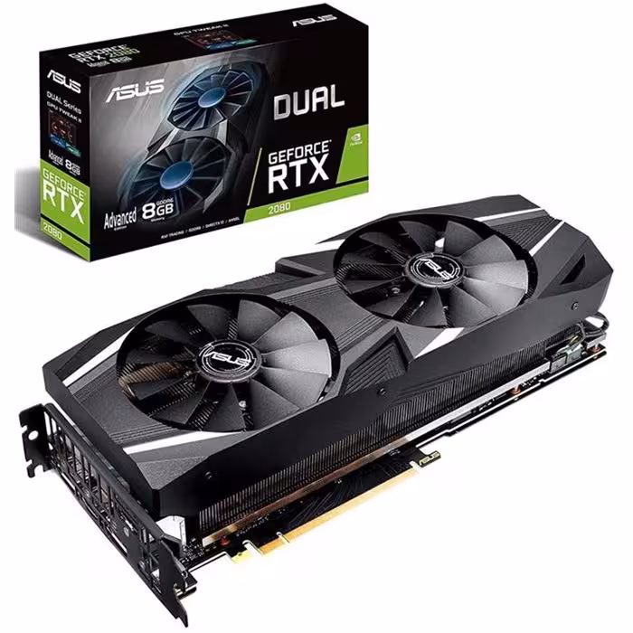 کارت گرافیک ایسوس مدل DUAL-RTX2070-A8G با حافظه 8 گیگابایت