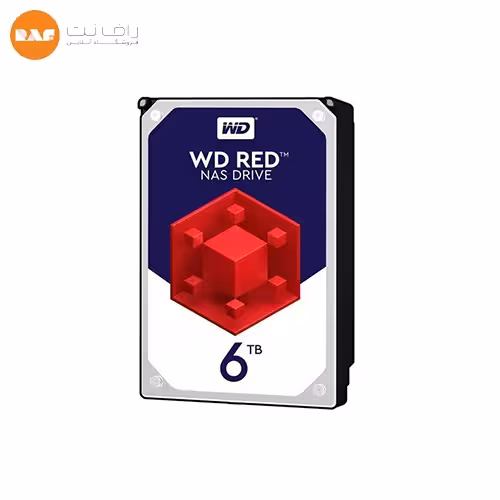 هارد دیسک اینترنال وسترن دیجیتال مدل Red WD60EFAX ظرفیت 6 ترابایت