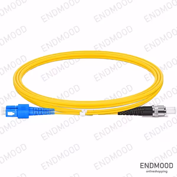 پچ کورد فیبرنوری 5 متری نگزنس SC-ST داپلکس سینگل مود Nexans