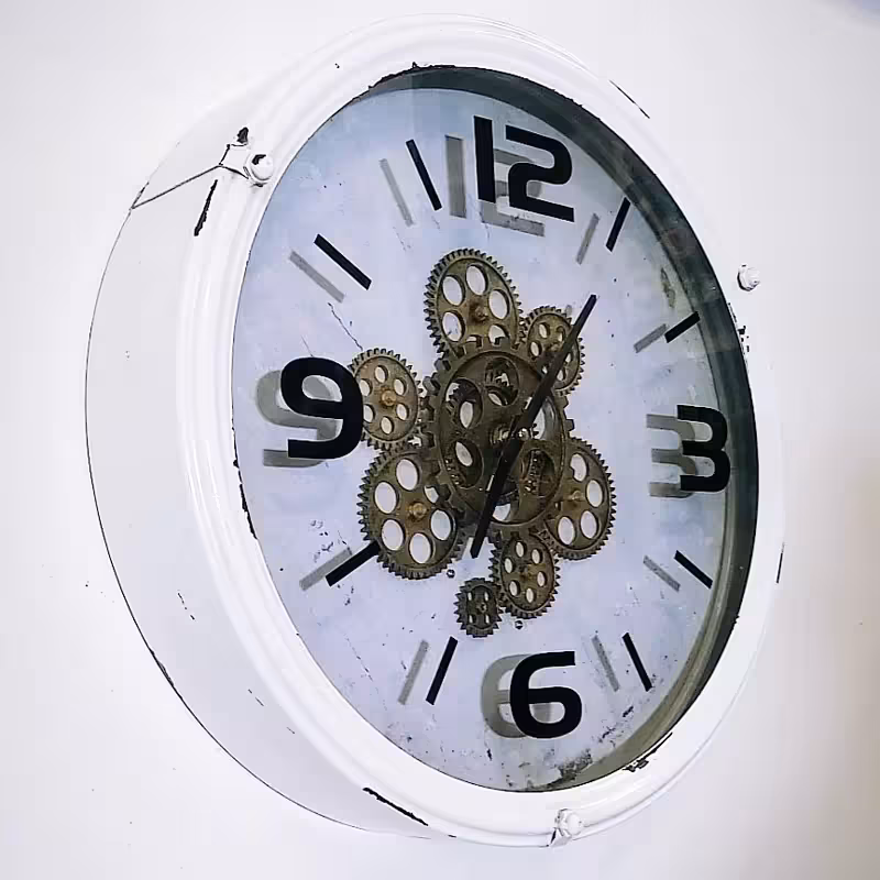 ساعت دیواری چرخ دنده متحرک w212 عالیجناب | amazonchi
