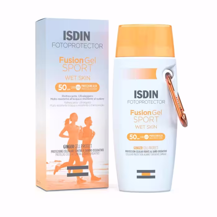 ضد آفتاب ایزدین مدل fusion gel sport حجم 100 میل