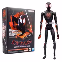 اکشن فیگور اسپایدرمن مایلز مورالز Spiderman Miles Morales S.H.Figuarts