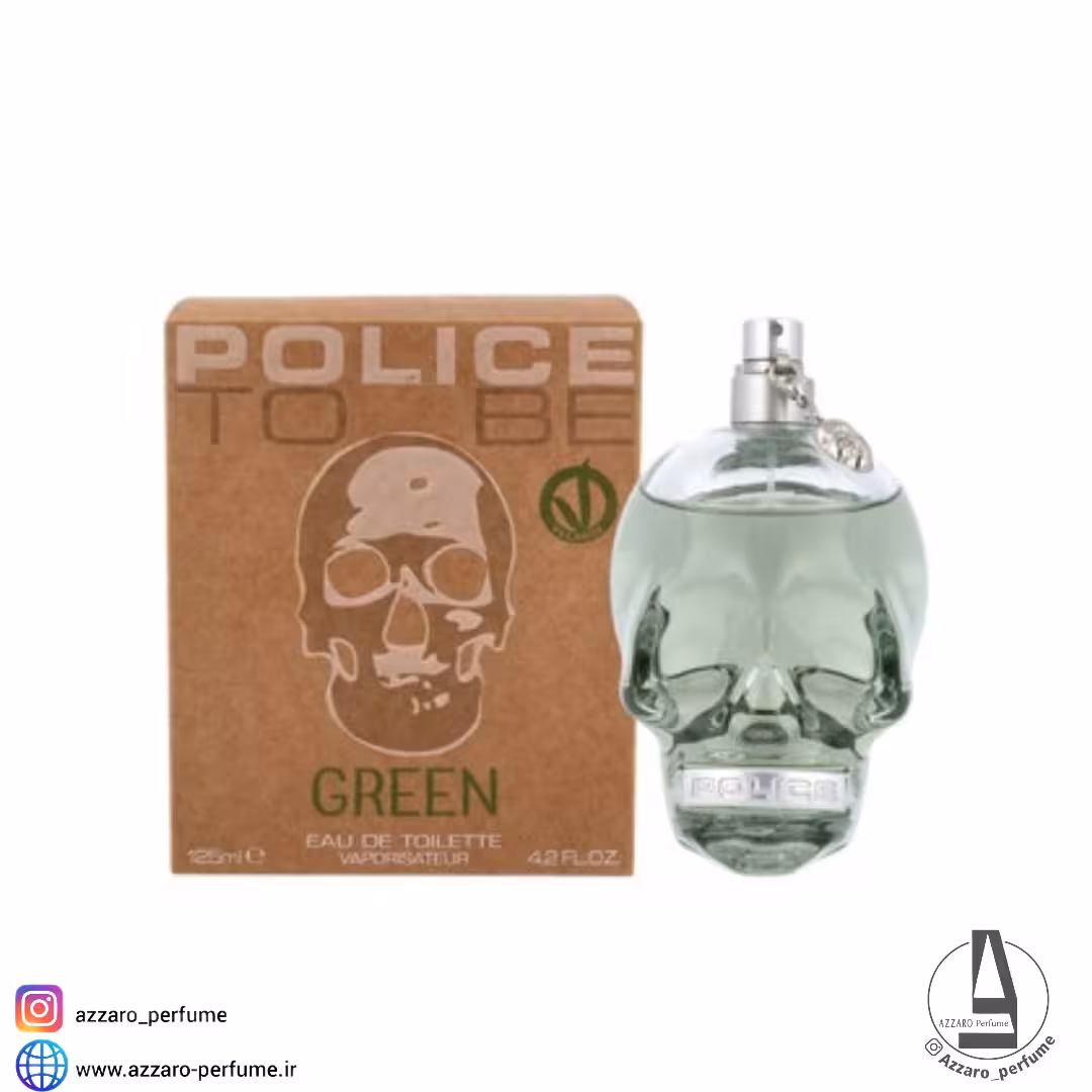 ادکلن پلیس مدل TO BE GREEN حجم 125 میل