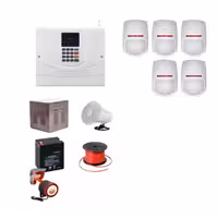 پک دزدگیر اماکن مستر مدل M-910 چشمی پایرونیکس