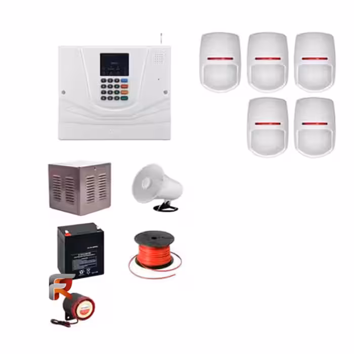 پک دزدگیر اماکن مستر مدل M-910 چشمی پایرونیکس