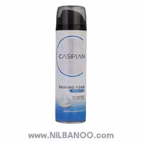 فوم اصلاح کاسپین مدل سنستیو مناسب پوست های حساس 200ml