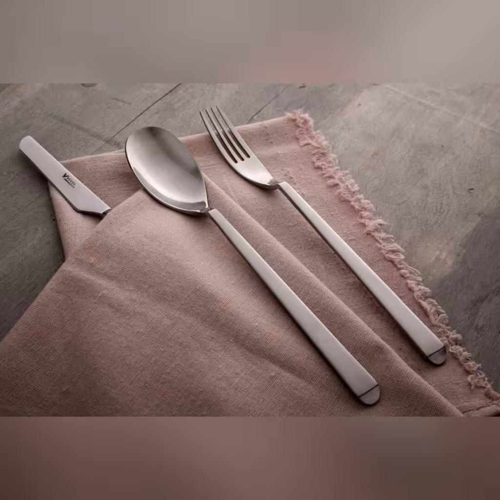 سرویس قاشق چنگال 151 پارچه پرلینی مدل 360sf