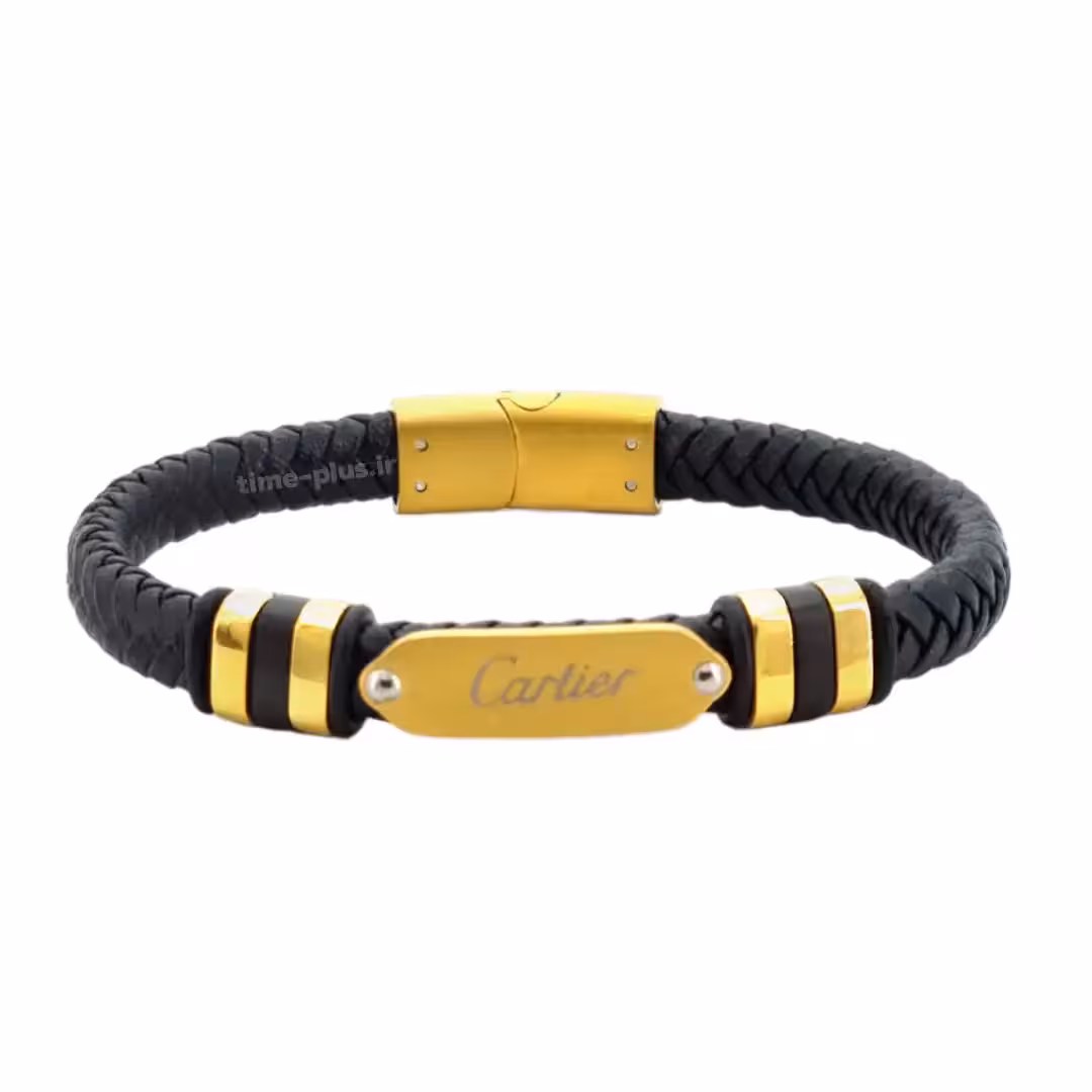دستبند چرم کارتیه