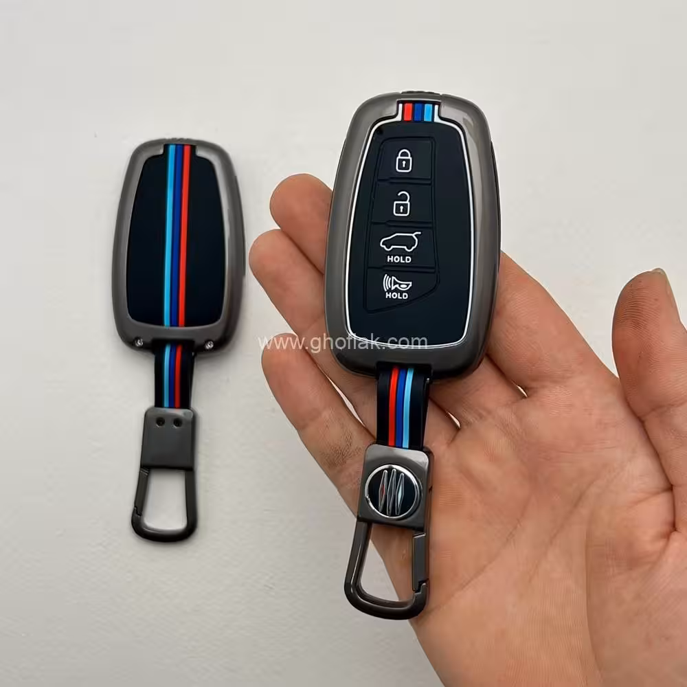 کاور ریموت هیوندایی گرنجور – سانتافه و سنتنیال کیلس چهار دکمه دورفلزی