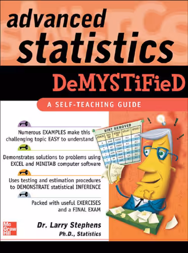 خرید و دانلود نسخه کامل کتاب Advanced Statistics Demystified