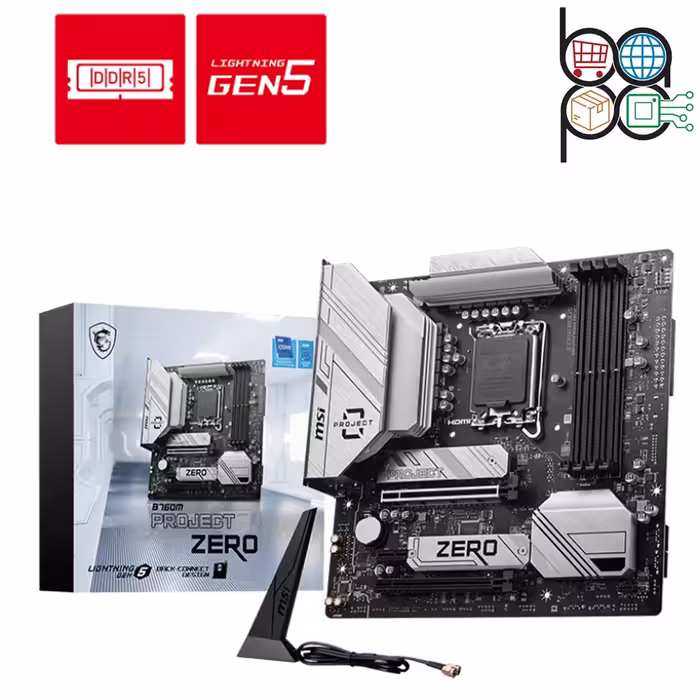 مادربرد MSI B760M PROJECT ZERO