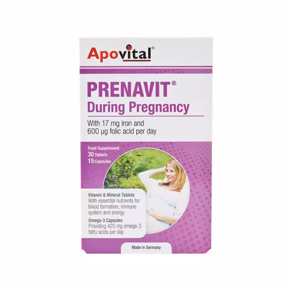 قرص و کپسول دوران بارداری پرناویت آپوویتال ( 45 عددی )