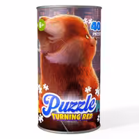 پازل 40 تکه کارتون قرمز شدن