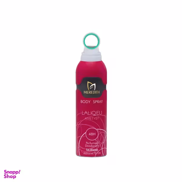 اسپری بدن زنانه مردیت مدل لالیک امیتیست حجم 200 میلی لیتر