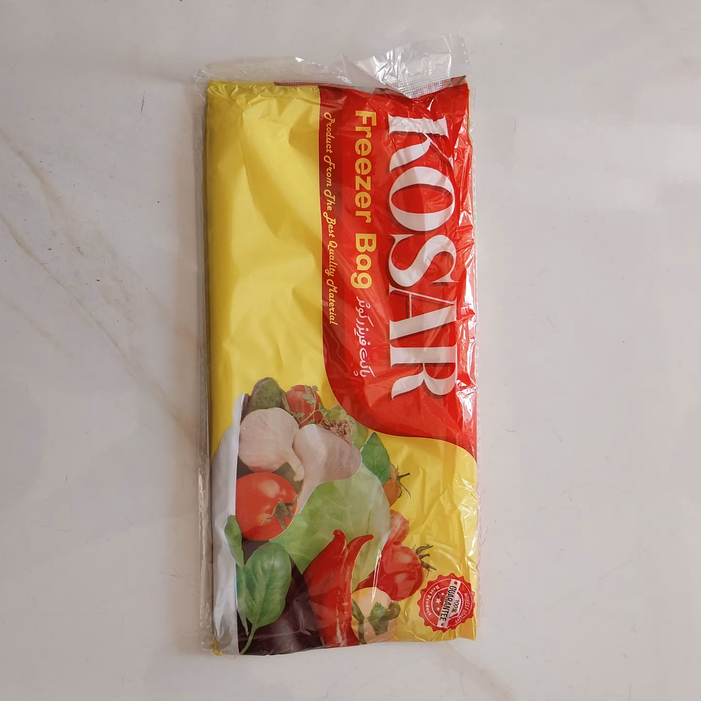 کیسه فریزر  چسبی کوثر