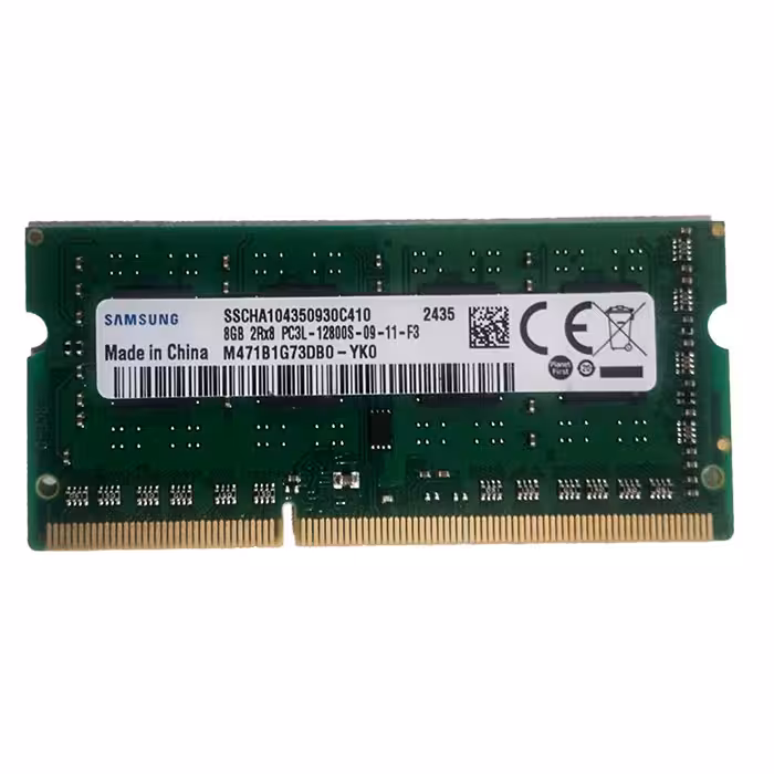 رم لپ تاپ DDR3L تک کاناله 1600 مگاهرتز CL11 سامسونگ مدل YK0 ظرفیت 8 گیگابایت | کالا مکس