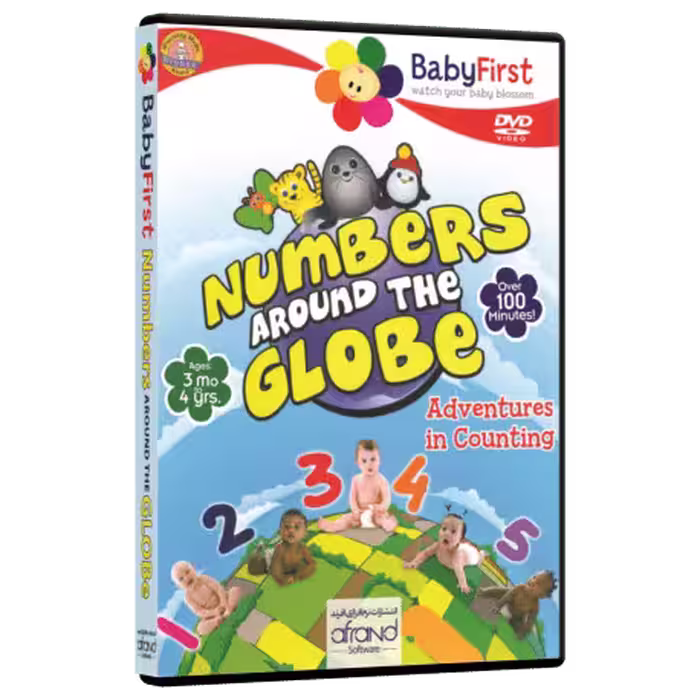 کتاب اعداد دور زمین (NUMBERS AROUND THE GLOBE (BABY FIRST