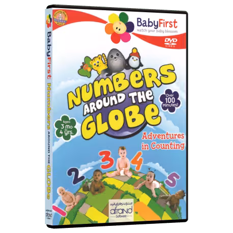 کتاب اعداد دور زمین (NUMBERS AROUND THE GLOBE (BABY FIRST