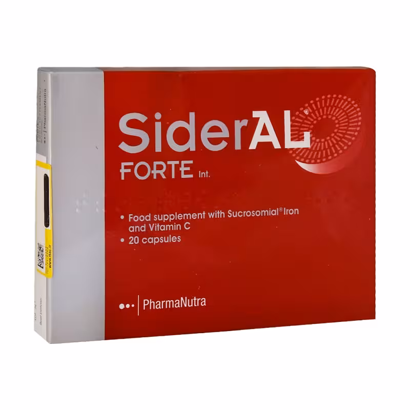 کپسول سیدرال فورت فارمانوترا | Pharmanutra Sideral Forte
