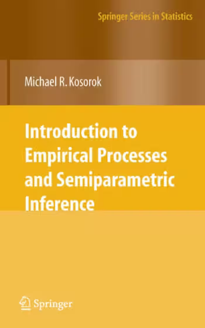 خرید و دانلود نسخه کامل کتاب Introduction to empirical processes and semiparametric inference