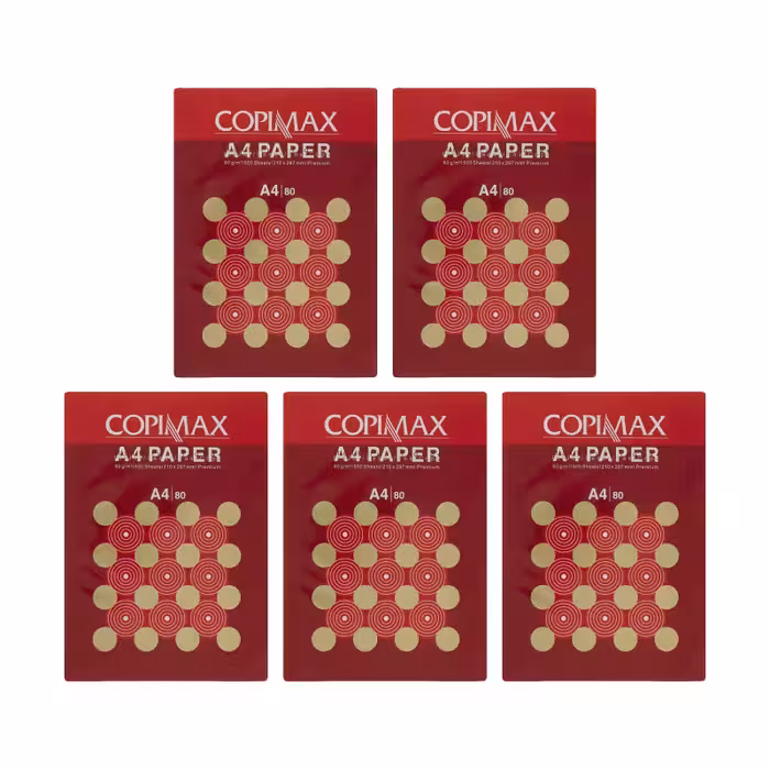 کاغذ A4 کپی مکس مدل Premium بسته 5عددی 2500 برگی
