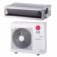 داکت اسپلیت 24000 ال جی اینورتر مدل ABQ-24GM1T6 | سرمایشی