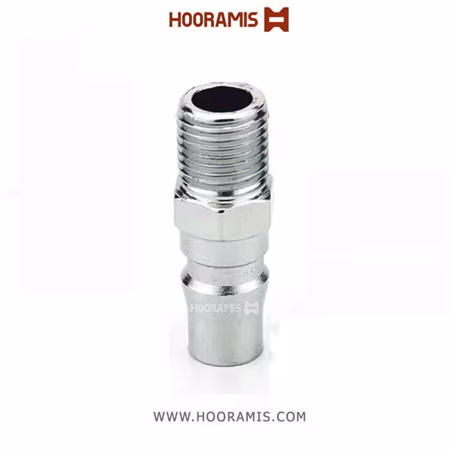 نیپل دنده نری پنوماتیک PM 20 با سایز دنده 1/4 اینچ