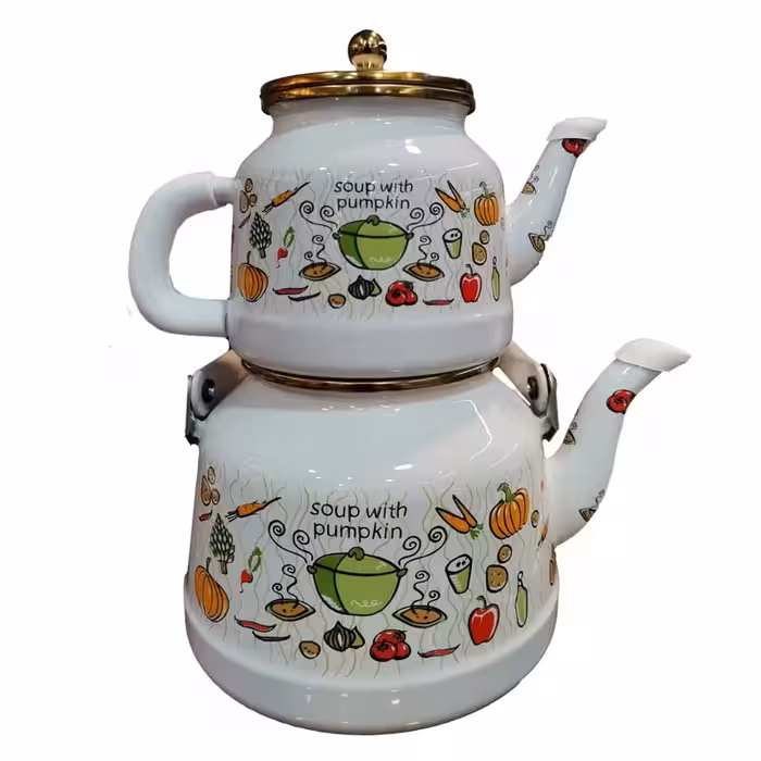 ست کتری و قوری مدل کیچن