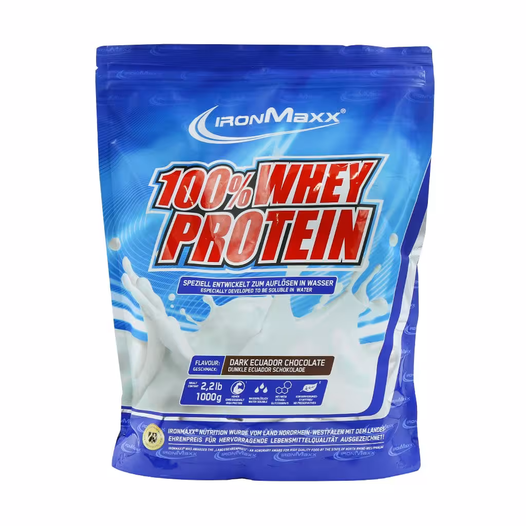 پودر پروتئین وی 100 آیرون مکس (1000گرم)