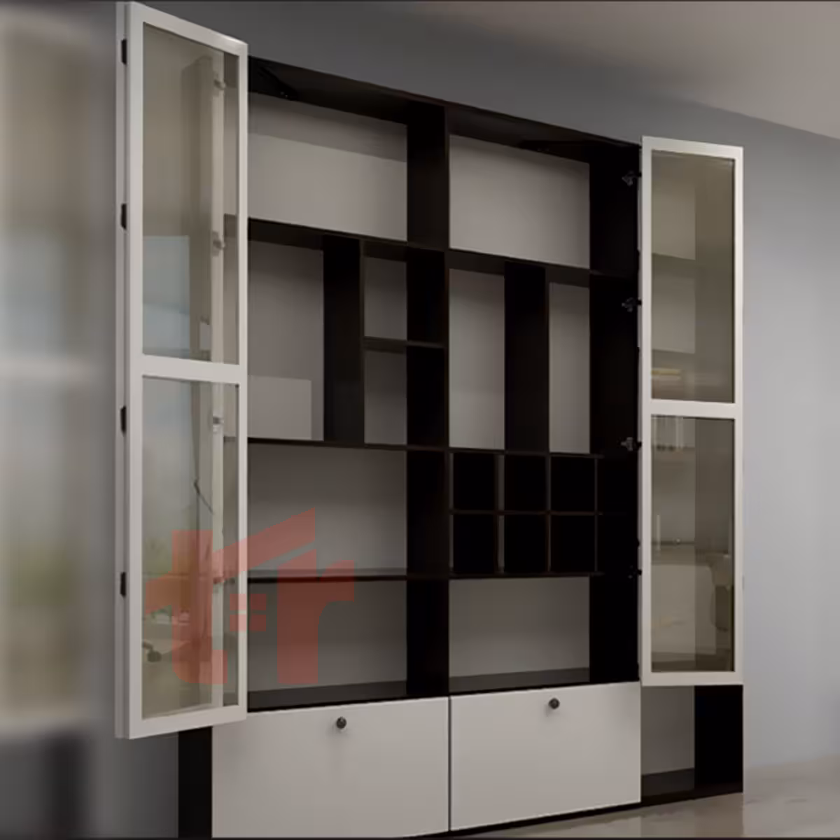 مکانیزم درب چوبی تاشو وینگ لاین سری 200 دو درب فانتونی K013